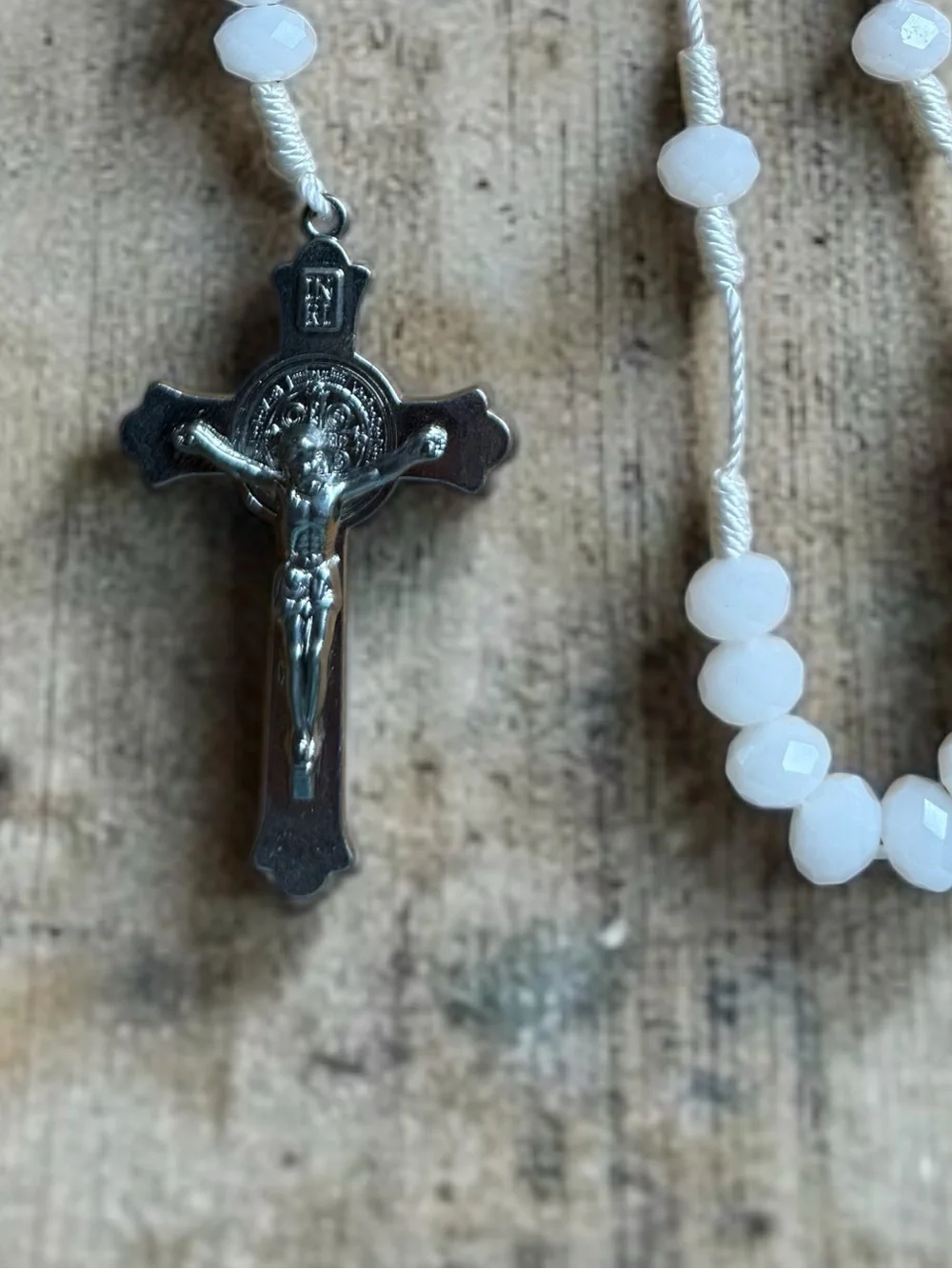 🫶🏻 Large Heavy Rosary 3” Cross